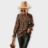 Kayla - Bluza s uzorkom leoparda