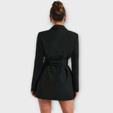 Lucija - Haljina Blazer s Remenom