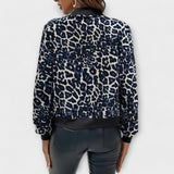 Raquel - Elegantni Leopard Print Kaput