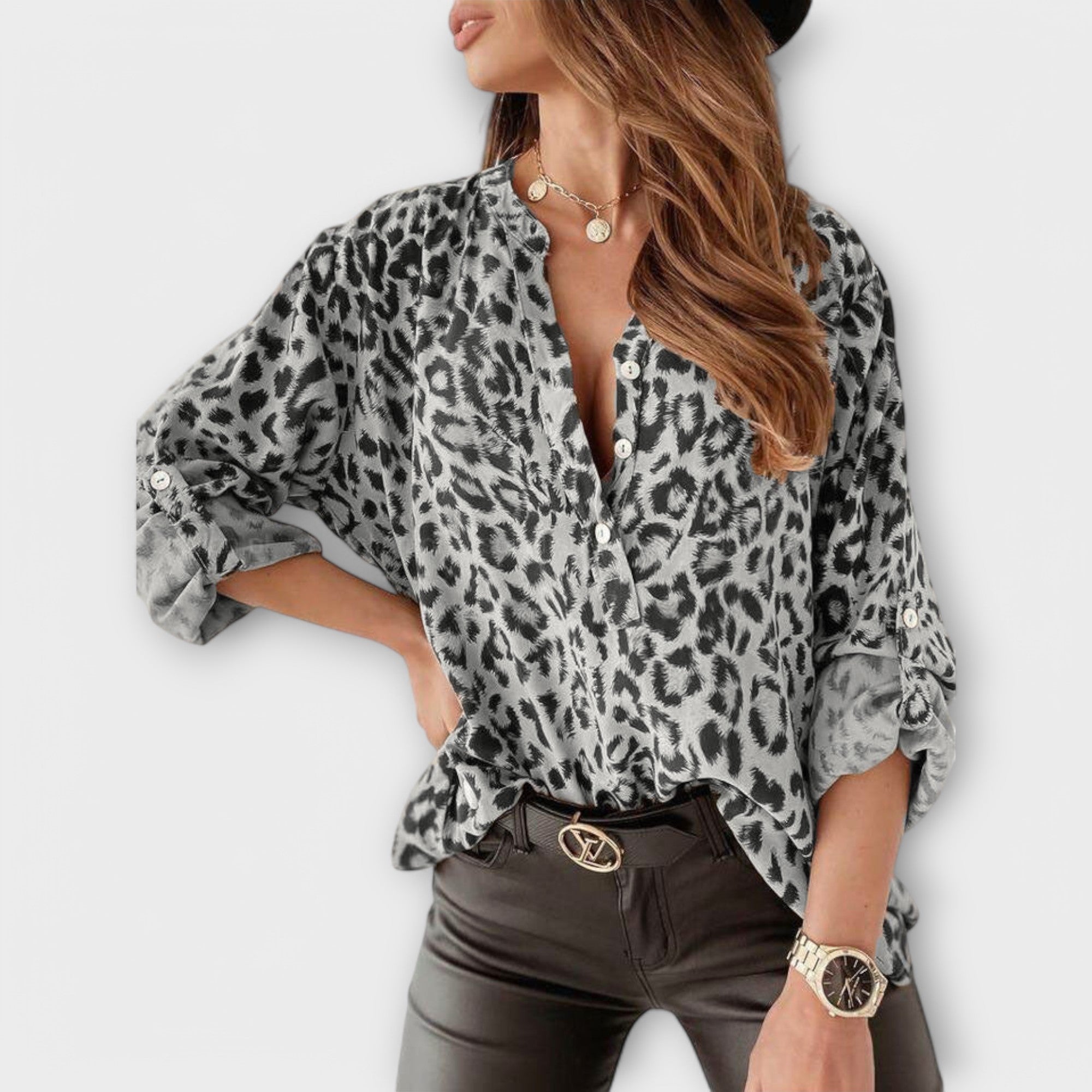 Iara | Moderna bluzica s leopard printom