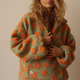 Daisy | Polarni Floral Pulover