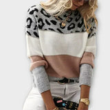 Sandra - Pulover s uzorkom leoparda