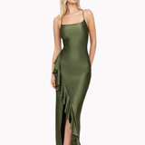 Sanja - Maxi haljina kaki boje