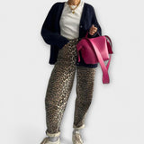 Viktorija - Leopard Print Traperice