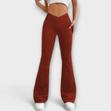Serena - Flare Hlače s Visokim Strukom