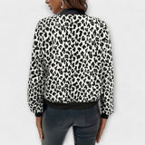 Raquel - Elegantni Leopard Print Kaput
