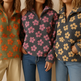 Daisy | Polarni Floral Pulover