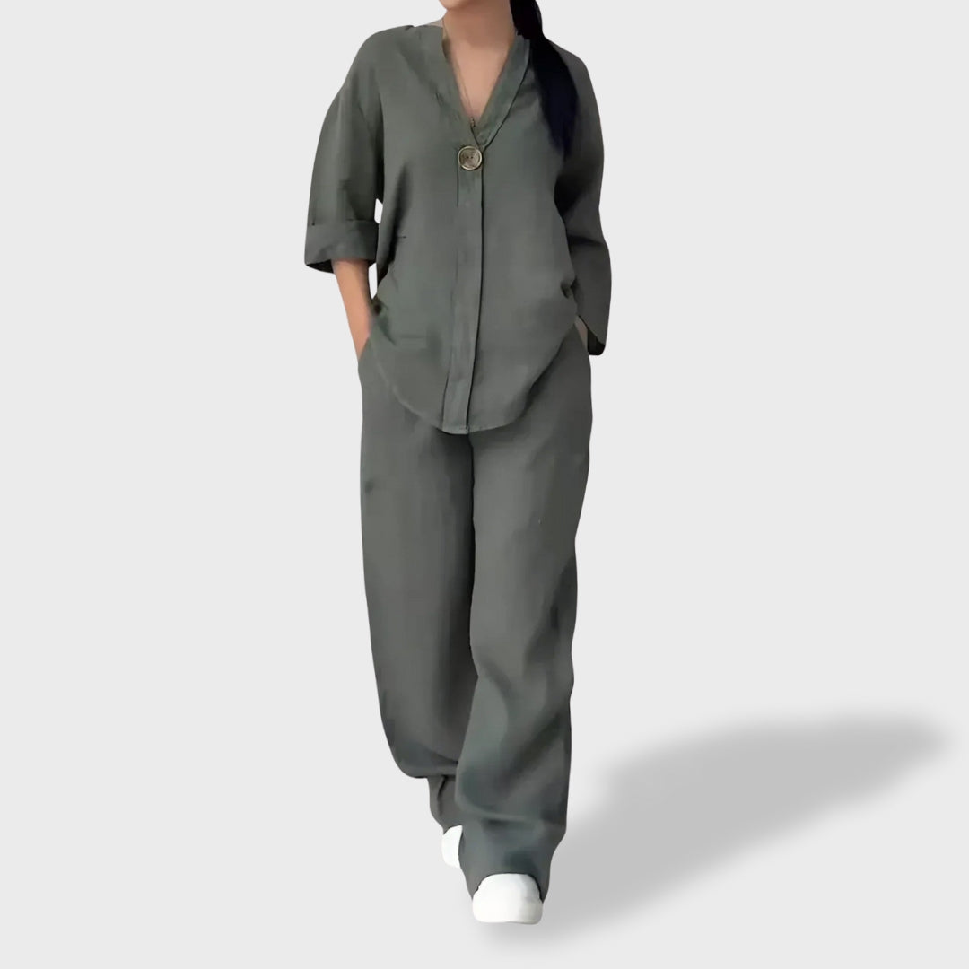Letícia™ | Lagani Laneni Set za Ljeto