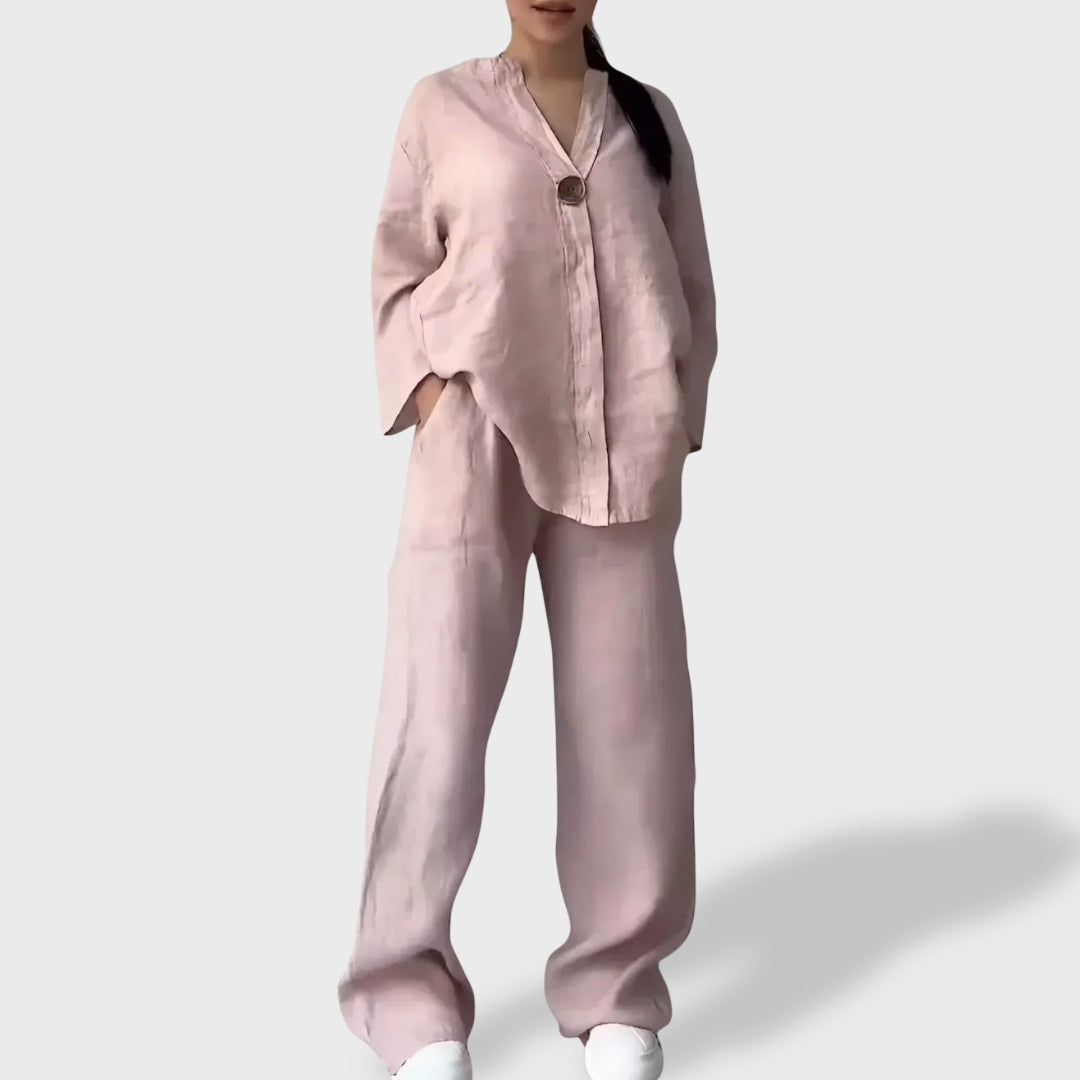 Letícia™ | Lagani Laneni Set za Ljeto