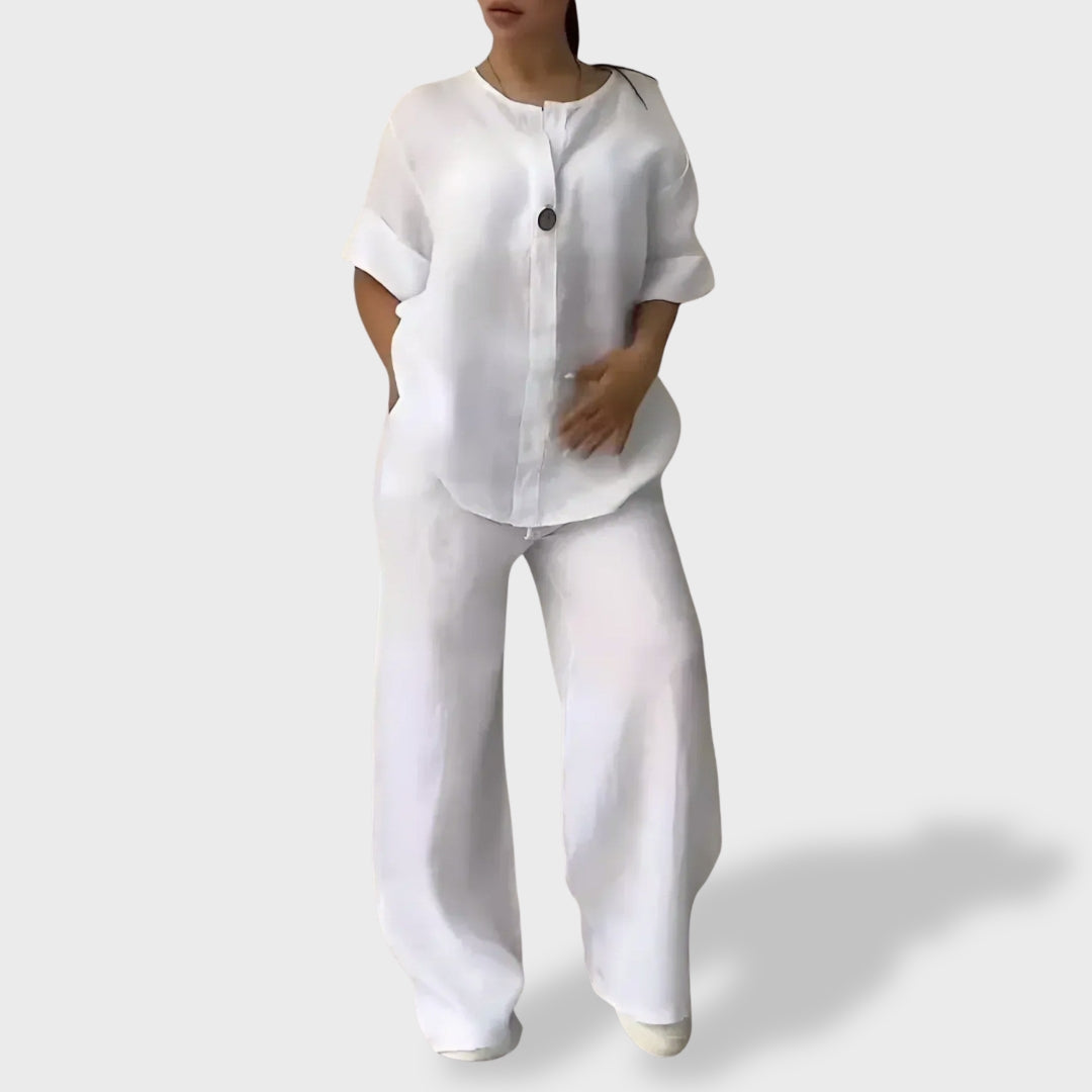 Letícia™ | Lagani Laneni Set za Ljeto