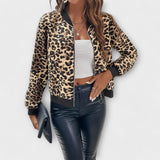 Raquel - Elegantni Leopard Print Kaput
