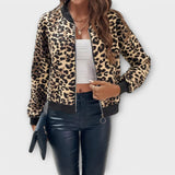 Raquel - Elegantni Leopard Print Kaput