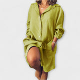 Raquel - Casual lanena bluzica